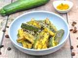 Poêlée de courgettes au curry