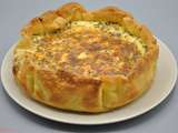 Quiche mascarpone lardons