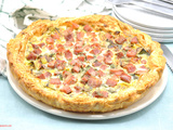 Quiche poireau jambon