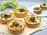 Quiches brocolis saumon fumé