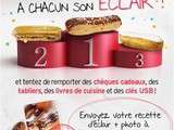 Concours de recettes  a chacun son éclair  chez cuisine az