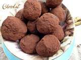 Truffe chocolat marron