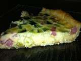 Quiche courgettes dés de jambon