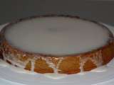 Gâteau fondant poires amandes