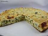 Quiche aux courgettes sans pâte