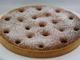 Tarte amandine aux framboises