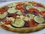 Tarte tatin courgettes et tomates