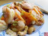 Crevettes aux noix de cajou 腰果虾仁 yāoguǒ xiārén