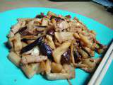 Pousses de bambou aux champignons 香菇冬笋 xiānggū dōngsǔn