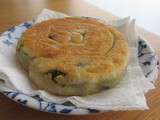 Yilan Cong you bing - Galette aux ciboules de Yilan 宜蘭蔥油餅