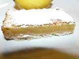 Lemon Bars de Martha Stewart (Carrés au citron)