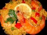 Paella de Gambas