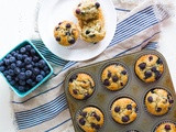 Muffin bleuets et banane