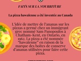 Pizza hawaïenne, une invention 100% canadienne ! Découvrez son histoire incroyable ici ! 🍕🍍