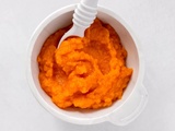 Purée de carottes et courge butternut (pour bébé)