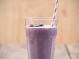 Smoothie santé aux bleuets et graines de chia