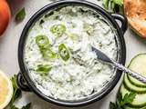 Trempette aux échalotes, herbes et fromage à la crème