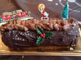 Bûche de Noël par Aurélie