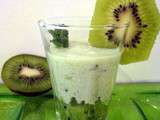 Verrine Verte de Kiwi-Menthe par Audrey