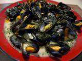 Moules au Roquefort