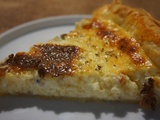 Quiche au fromage râpé