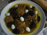 Tajine de veau aux pruneaux marocain