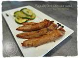 Aiguilettes de canard aux courgettes