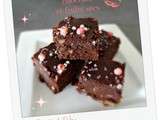 Brownie aux haricots noirs, chocolat et fruits secs (sans gluten)