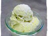 Glace avocat-coco