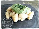 Gnocchis au pesto de courgettes & noisettes (sans gluten sans lait)