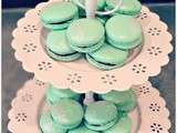 Macarons chocolat-menthe