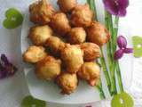 Beignets au pommes de terres et au poulets