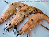 Brochettes de gambas au poivre