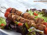 Brochettes de porc au soja au barbecue