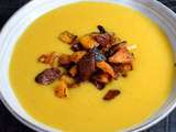 Soupe de butternut au chorizo