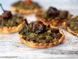 Tarte verte courgettes et aubergines