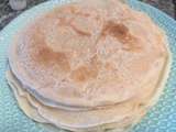 Crepes lait d’avoine