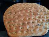 Focaccia au romarin italienne