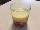 Verrine mascarpone fruits rouge