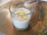 Verrine ricotta citron ducoin