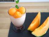 Mousses de melon