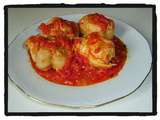 Paupiettes de dinde en sauce tomate