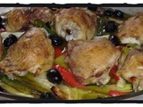 Poulet aux légumes