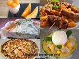 Récapitulatif des recettes de la semaine 25