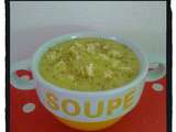 Soupe aux poireaux, pommes de terre et au comté