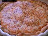 Tarte aux miettes de thon et concentré de tomate