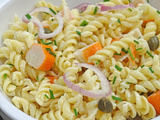 Salade de pâtes surimi