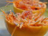 Salade pamplemousse carottes