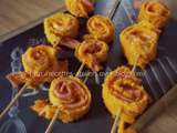 Brochettes croustillantes