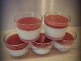 PanaCotta aux Framboises